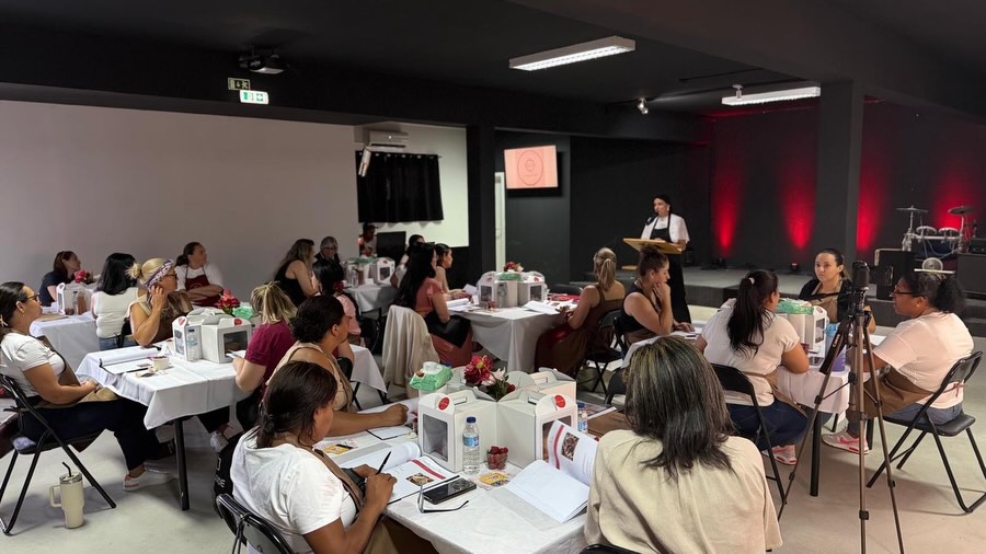 Mulheres da comunidade da Lagoinha Lagos
